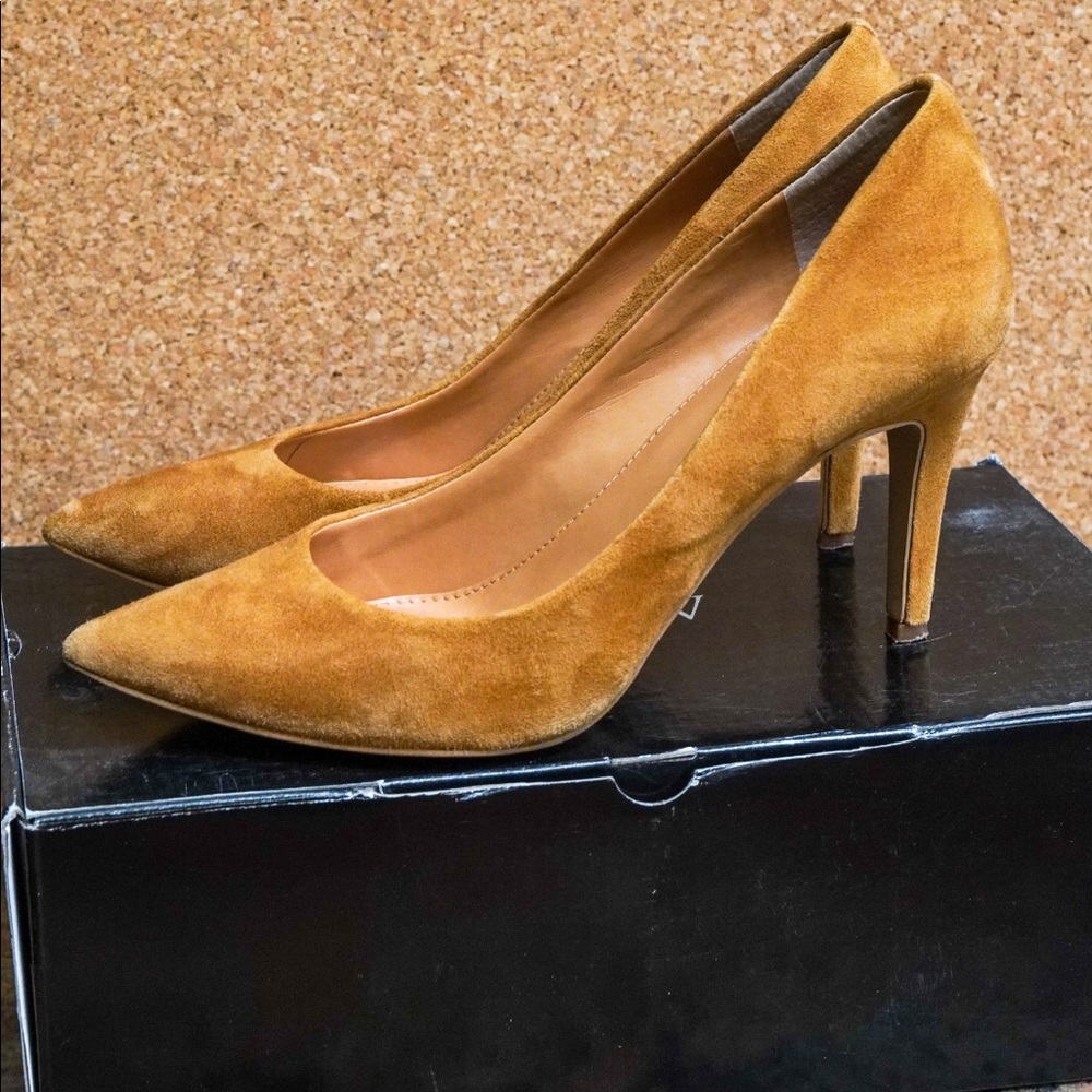 J. Crew Isabella suede pumps